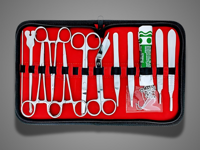 Forgesy 18 Pcs Minor Surgery Set